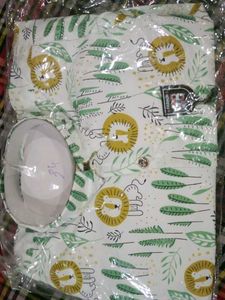 Cute Lion Print Shirt for Boys