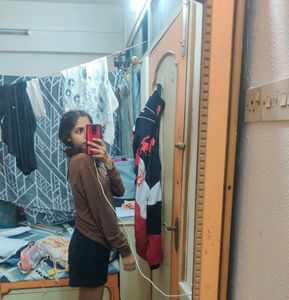 Brown 'Nicest' Long Sleeve Tee