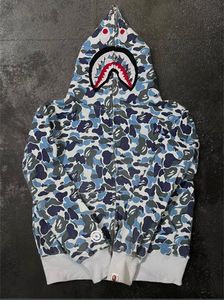 BAPE Shark Camo Zip Hoodie