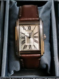FOSSIL Men Carraway Brown Watch FS6012