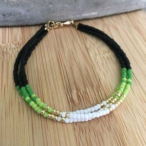 Multi-strand Beaded Bracelet🍀