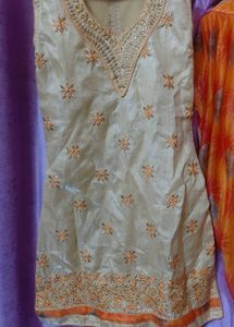Elegant Embroidered Kurta Set