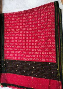 Vibrant Embroidered Saree with blouse