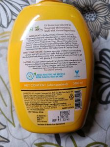 Mamaearth Ubtan Sunscreen Body Lotion