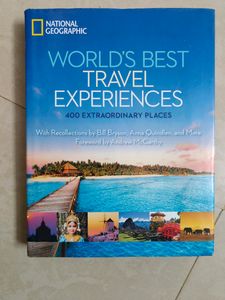 WORLD'S BEST TRAVEL EXPERIENCES Book (Cash Only)