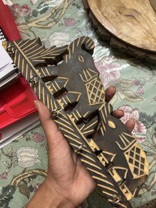 Wooden Elephant Key Holder