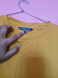 Roaster Mustard Crop Top