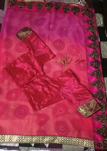 double shade party wear sarees