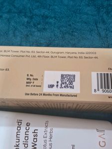5% Kumkumadi Skin Radiance Face Wash