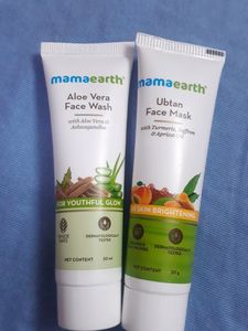 Mamaearth Aloe vera Face Wash & Mask Combo