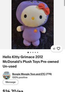 rare hello kitty plushie