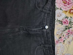 Washed black Denim Jeans