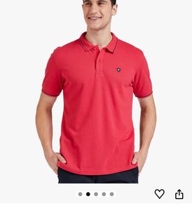 Men's Red Polo T-Shirt