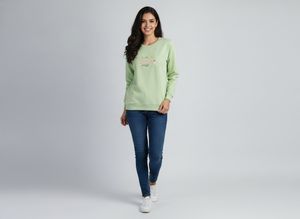 Green Casual Top