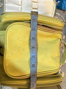 Lime Green Travel Toiletry Bag