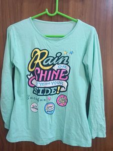 Trendy "Rain or Shine" Graphic Tee