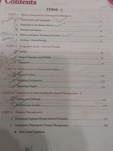 Social Science Textbook Class IX Term 2