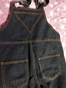 Dark Wash Denim Overalls