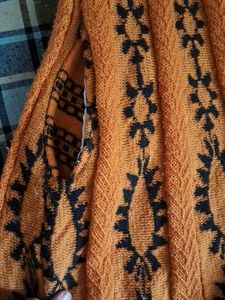 Kurta&amp; bottom Black Print with pocket