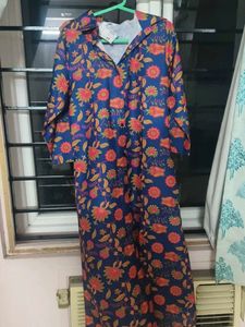 Beautiful Blue Floral Kurta