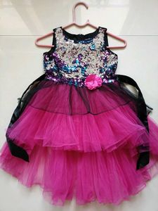 Girls Sparkly Sequin Dress