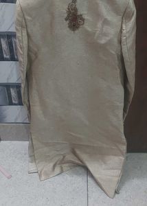Elegant Embroidered Sherwani Set
