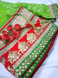 [Free Delivery]🌺Pretty Lehanga Set