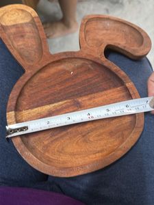 Wooden Dog &amp; Bunny Trays
