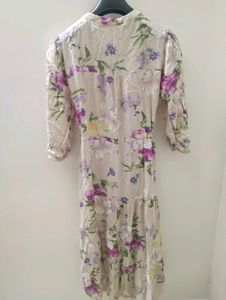 Elegant Floral Tiered Maxi Dress