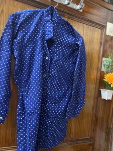 🌸Polka Dot Shirt Dress