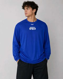 Royal Blue Spikes Athletic Longsleeve