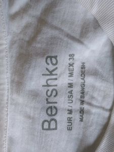 Unused Fuxk fake printed Tshirt with backprint