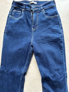 Indigo Navy Flare Fit Jeans