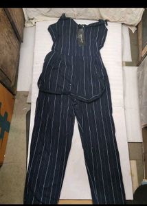 Stylish Striped Jumpsuit