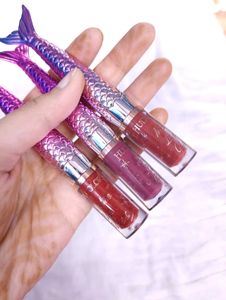 Cute Mermaid Lip Gloss Set