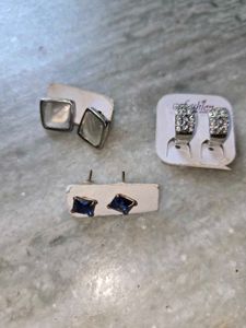 Assorted Stud Earrings Set