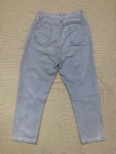 Light Wash Straight Jeans