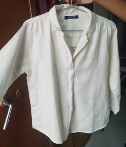Classic Cream linen shirt