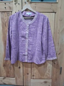 Vintage Lavender Cardigan