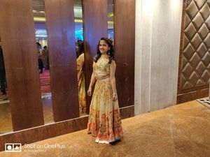 Beautiful Floral Print Lehenga Choli