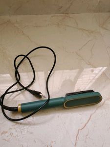Hair straightener comb