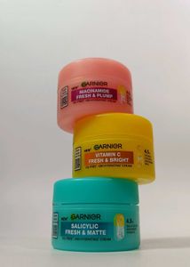 Garnier Fresh & Bright Hydrating Cream Set