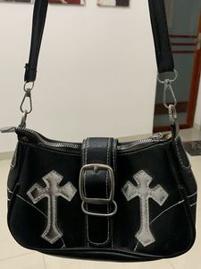 Gothic Cross Shoulder Bag