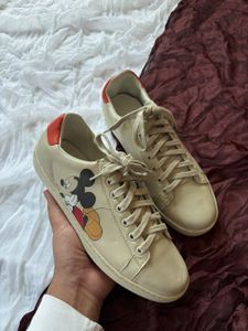 authentic gucci x disney sneaker