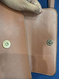 Aldo Brown Leather Clutch Wallet