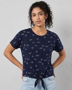 Tie-Front crop top