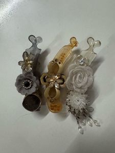 Set of 3 Decorative Hair Clips
