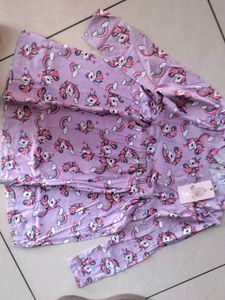 LILPICKS Unicorn Print Dress