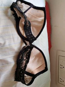 Black Lace Bra