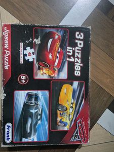 Disney Cars 3 Puzzles in 1
